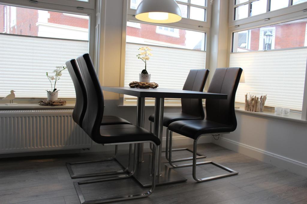 Altstadt Wohnung 2 "Hooge" Borkum Kültér fotó